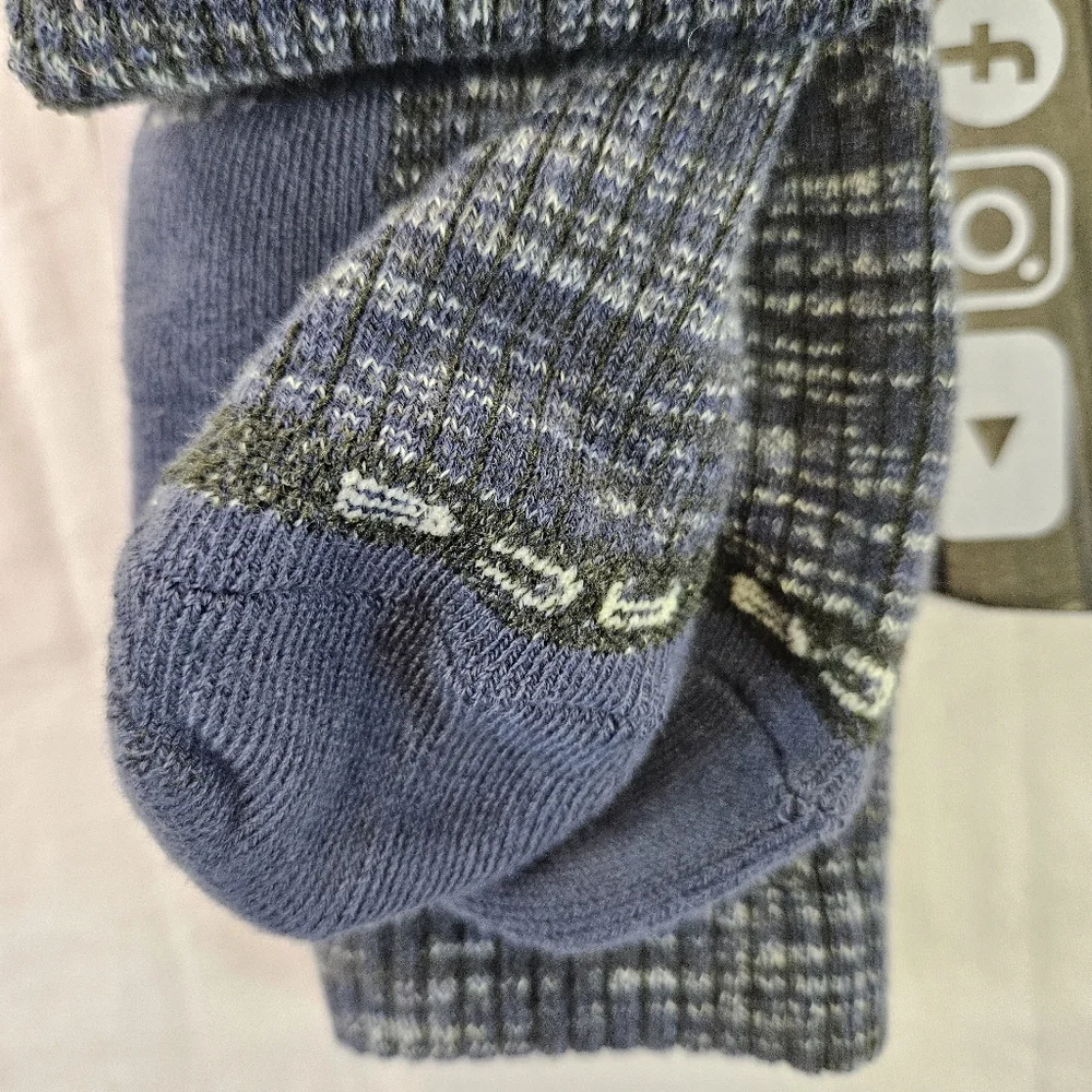 Nike ACG Outdoor Cushioned Crew Socks Blue FB3341-437 Men's Size Medium